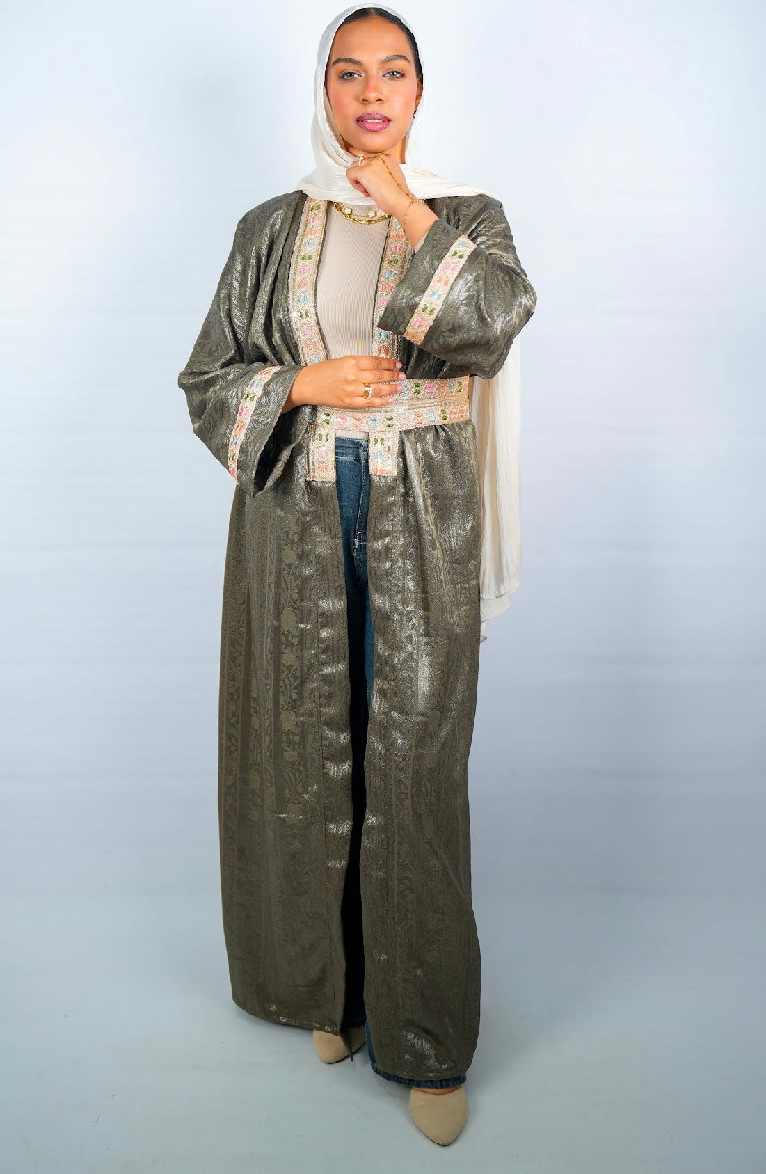 Emerald Olive Kaftan